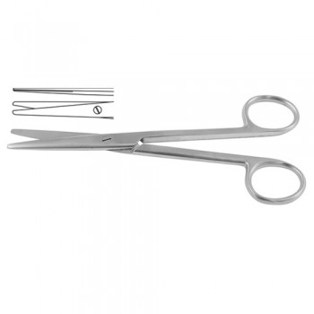 Mayo-Stille Dissecting Scissor Straight Stainless Steel, 15 cm - 6"